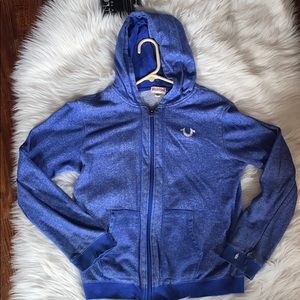 True religion boys zip up hoodie